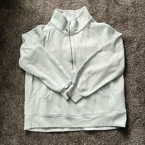 Lululemon Long scuba 1/4 zip